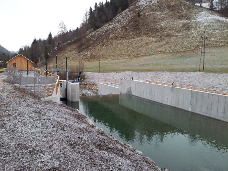 KW Forstaubach, Wasserfassung