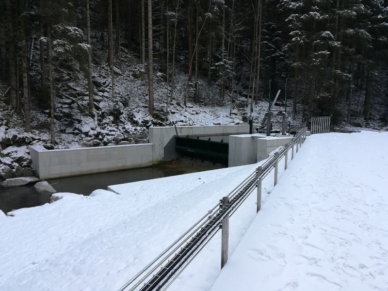 KW Martinschleife, Bauphase