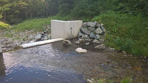 KW Oischingbach, Bauphase