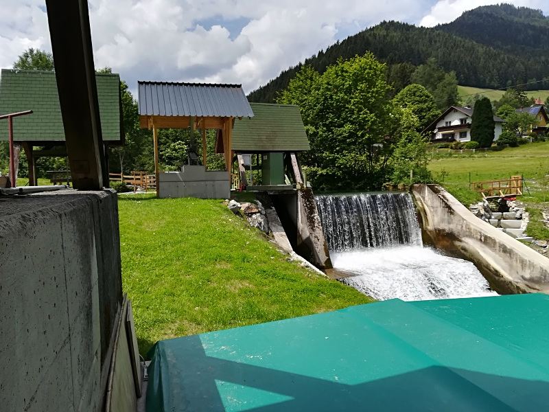 KW Rastal, Restwasserkraftwerk