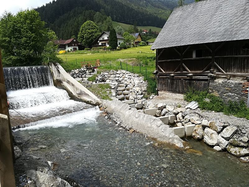 KW Rastal, Wehranlage
